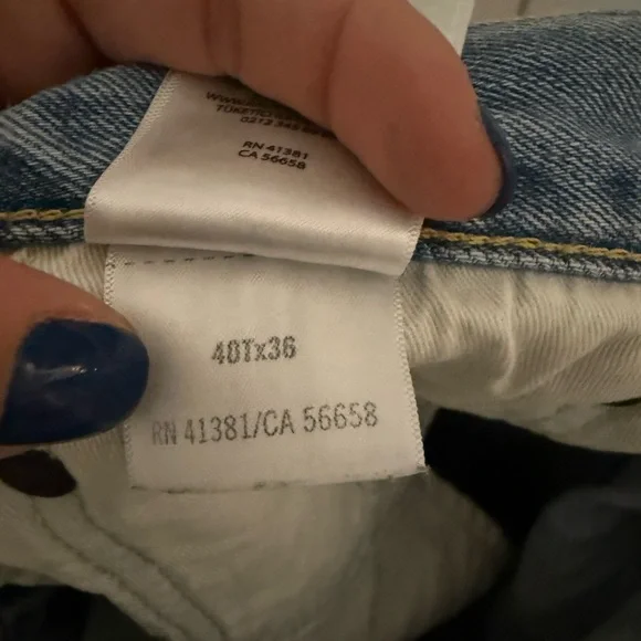 Ralph Lauren Light Blue Distressed Jeans - Picture 8 of 8